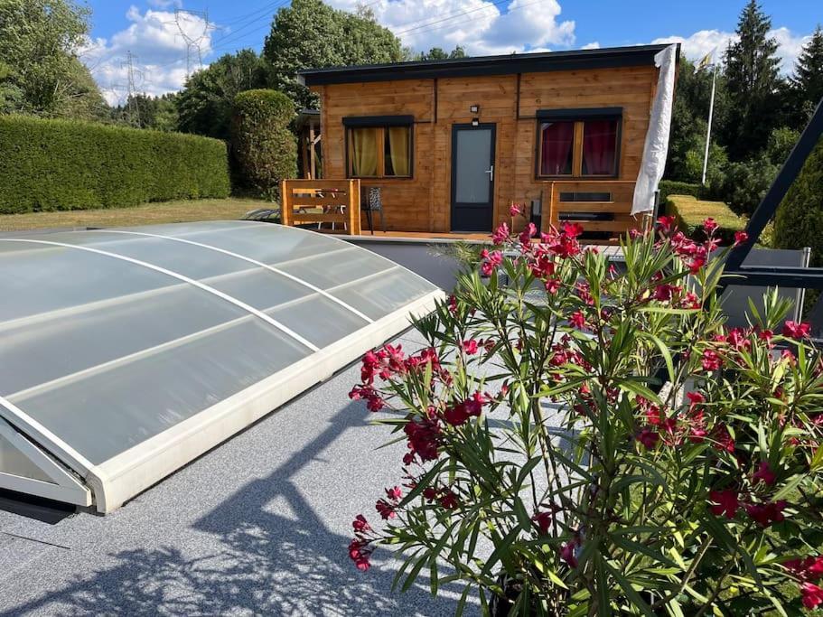 Chalet 2 Personnes Avec Jacuzzi Et Piscine Saisonniere Partagee Corcieux Zewnętrze zdjęcie