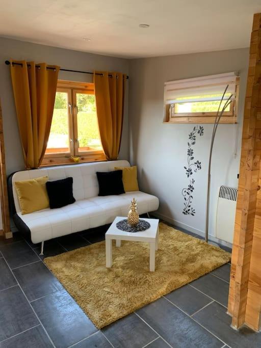 Chalet 2 Personnes Avec Jacuzzi Et Piscine Saisonniere Partagee Corcieux Zewnętrze zdjęcie